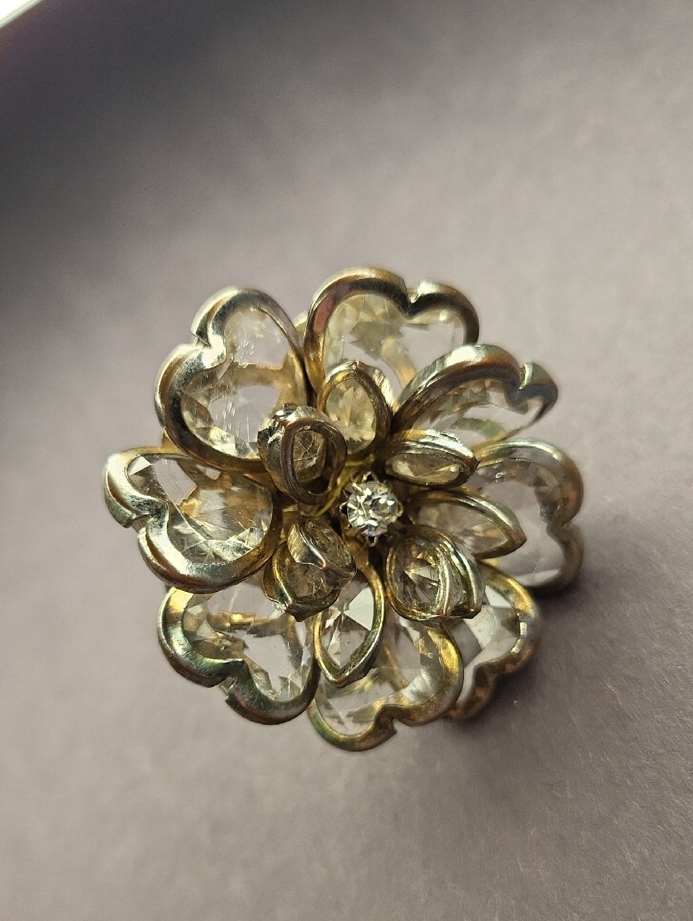 Crystal Rose Ring